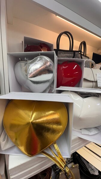 Сумка сердечка Lux