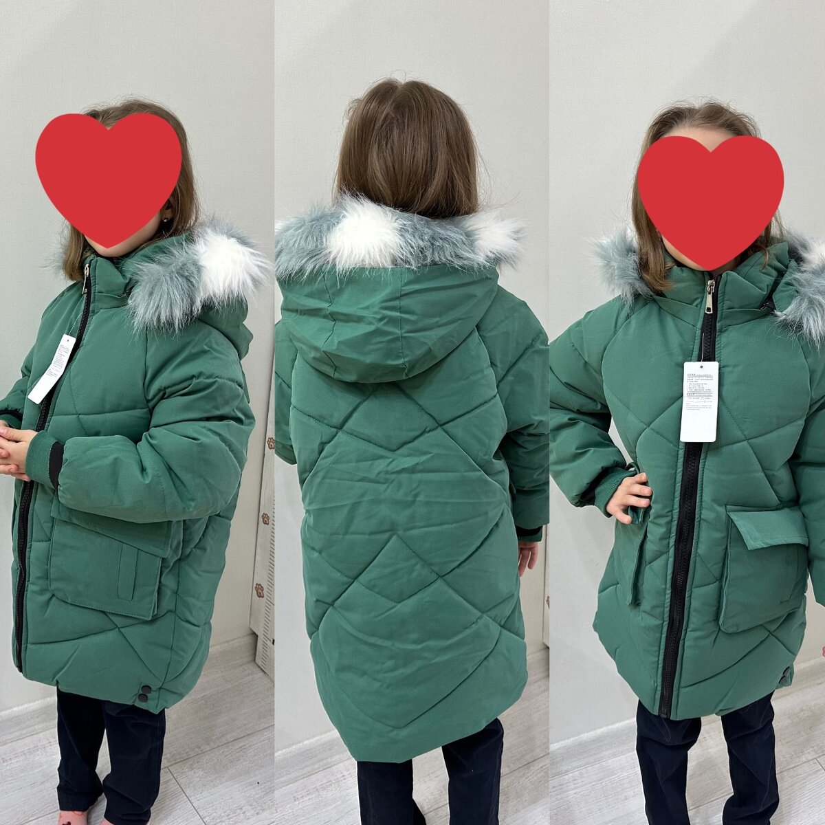 Распродажа зимних курток на девочку