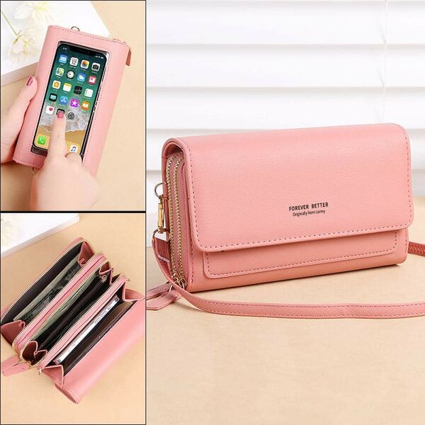 Crossbody phone purse