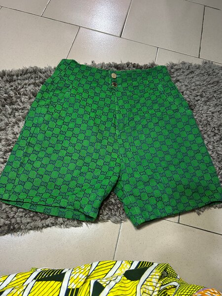 Shorts en jean et imprimés