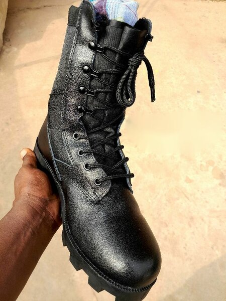 SIWAR Black Combat Boots