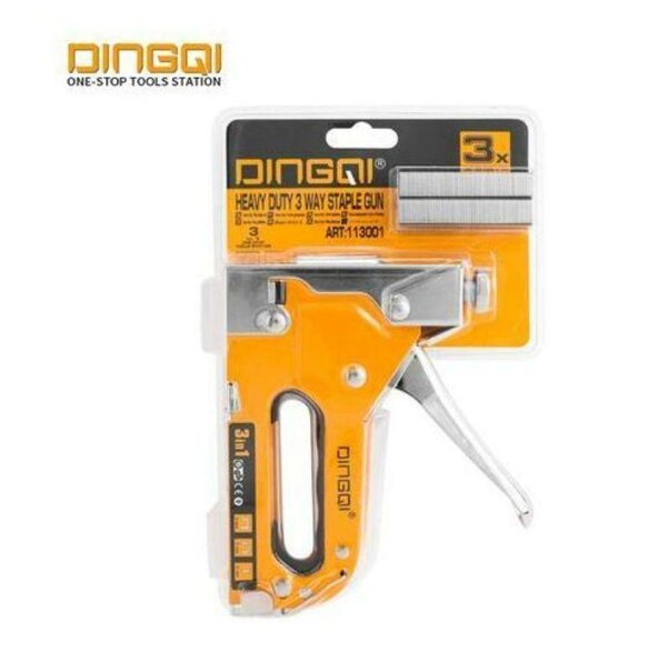 DINGQI Agrafeuse Murale 3 En 1 + 600 Agraphes