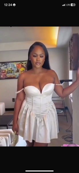 Robe bustier élégante