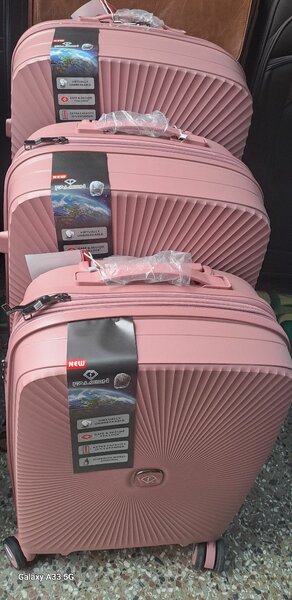 Superb 3Pcs PP Travel Bag / Trolley Luggage(Dubai UAE Spec)