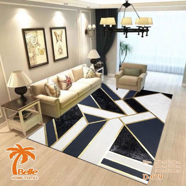 Tapis de salon moderne Belle