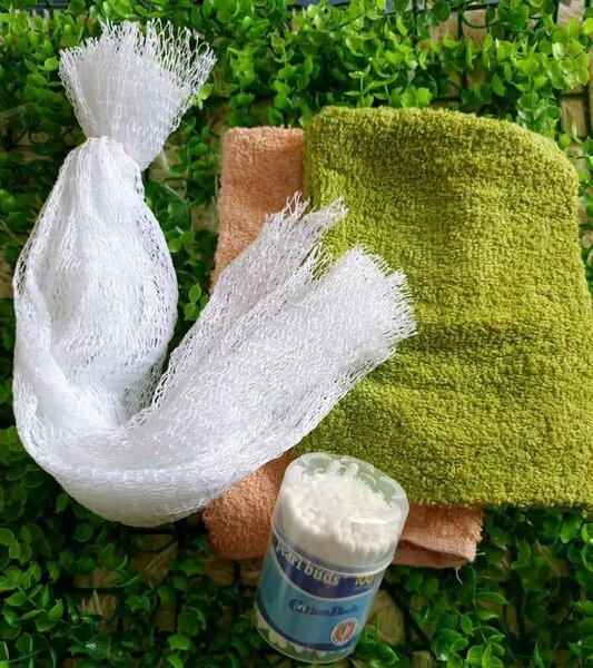 Kit toilettes bébé éponges 4m