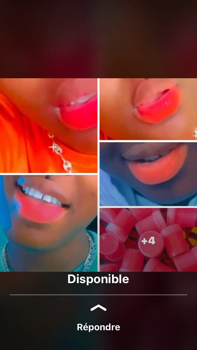 Baume à lèvres tendance