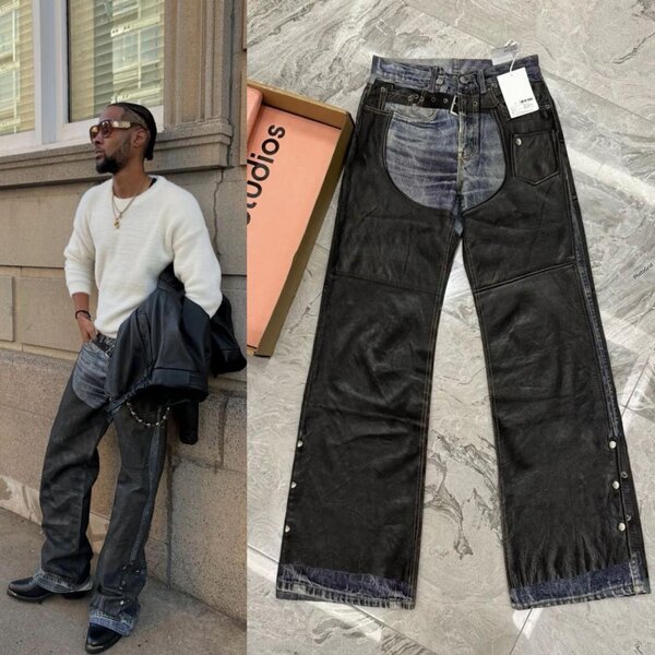 Jeans larges homme décontractés