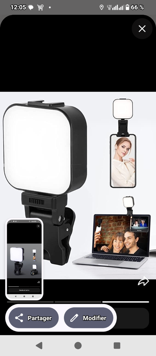 LeD lumineux pour téléphone