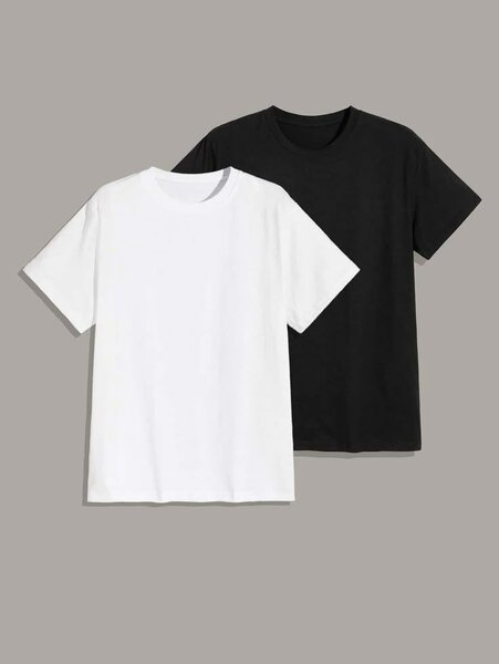 T-shirt uni pour homme et femme