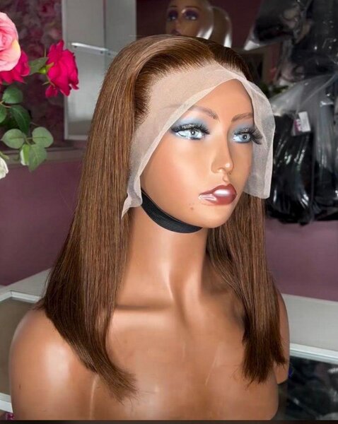 Perruque Lace Front Marron