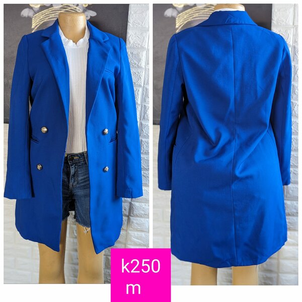 Beautiful and stylish women's jacket blue