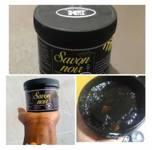 3 boîte du savons noir