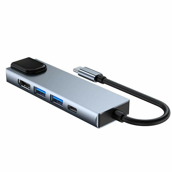 Adaptateur type-C 5en1 USB