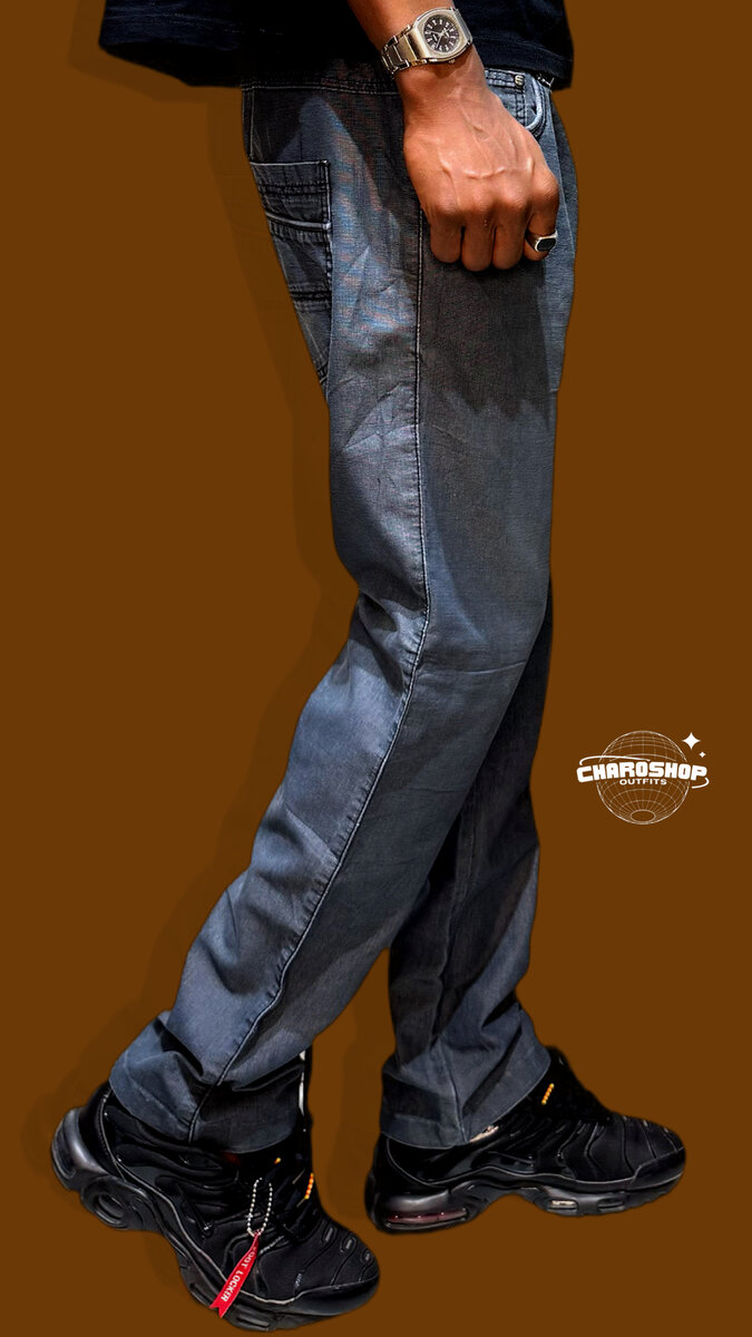 Jeans homme gris style urbain