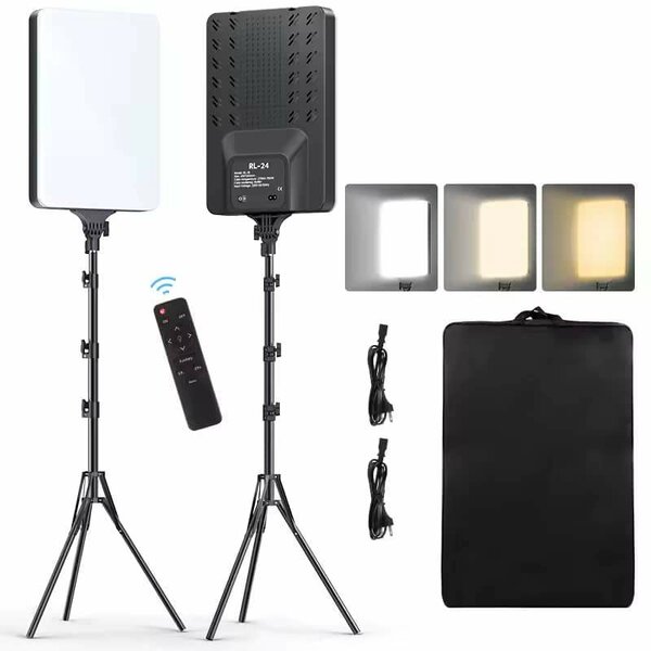 Kit d'éclairage LED studio