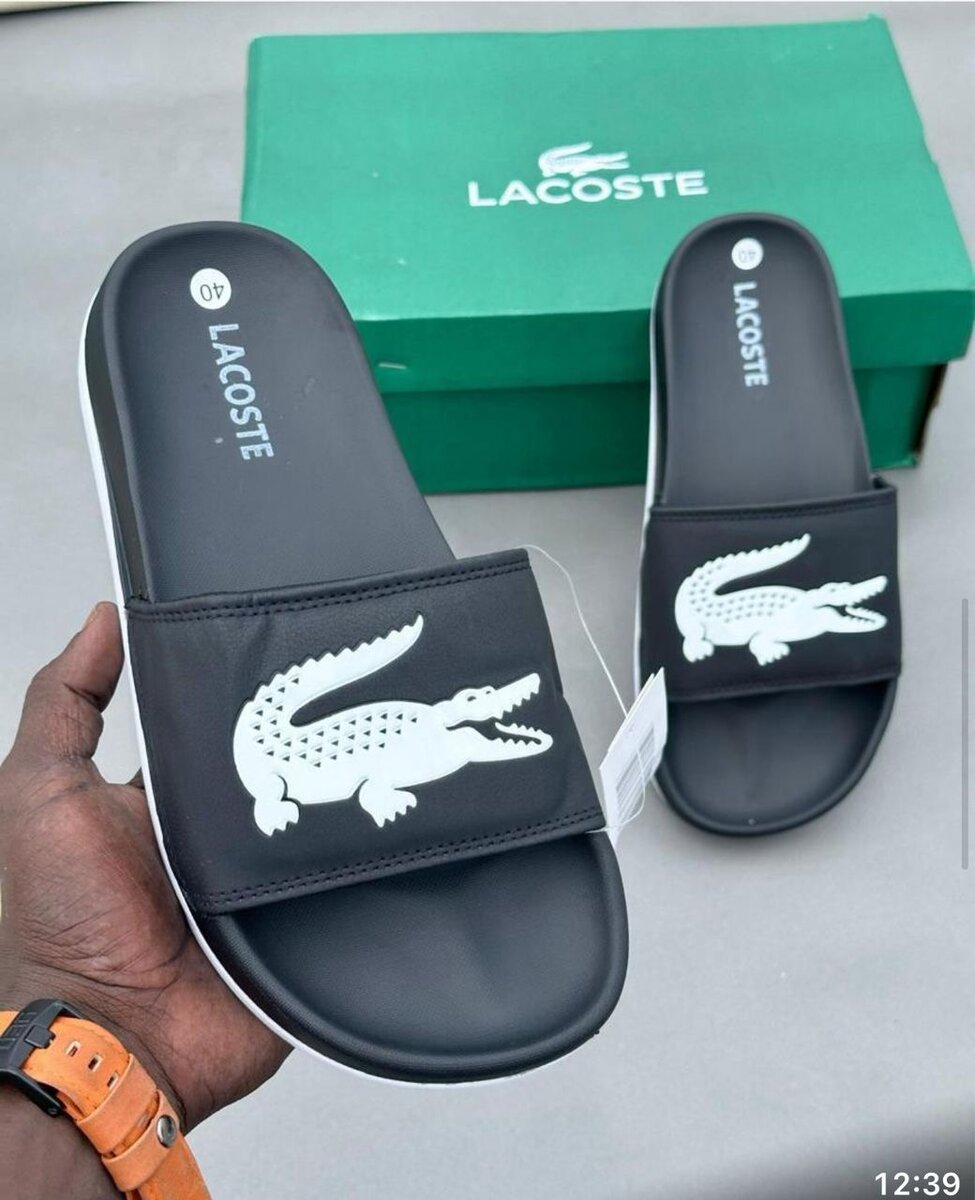 Lacoste Slides Homme