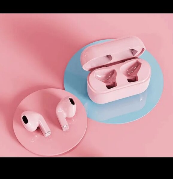 Écouteurs Bluetooth sans fil rose