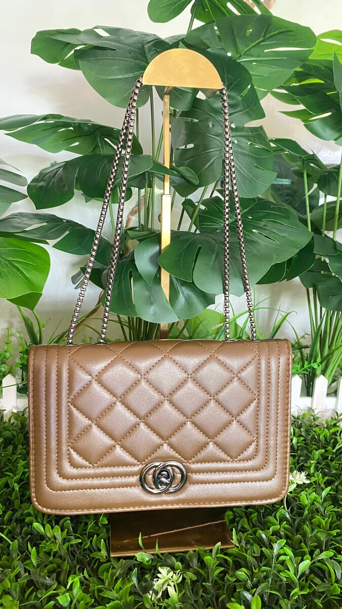 Sac bandoulière matelassé