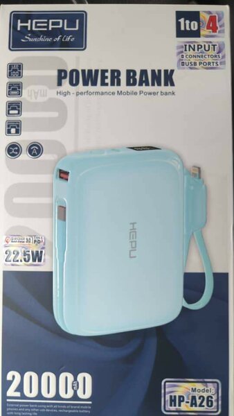HEPU Power Bank 20000mAh