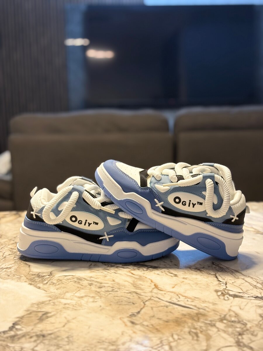 Chaussures Oaig - Baskets basses bleu