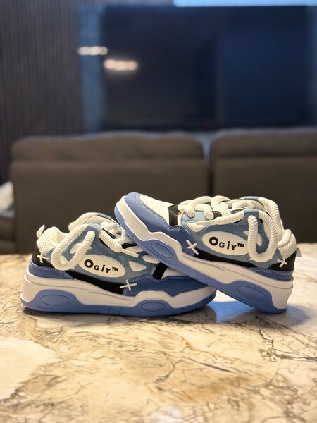 Chaussures Oaig - Baskets basses bleu