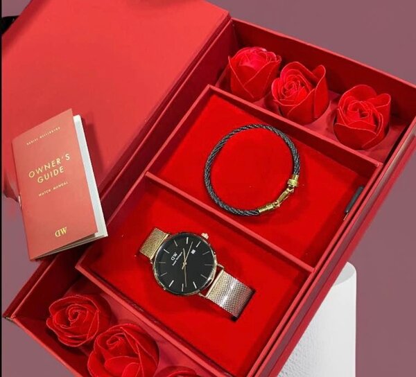 Coffret Cadeau Montre et Bracelet