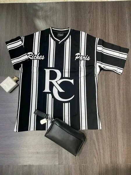 T-shirt homme Riches Paris noir et blanc