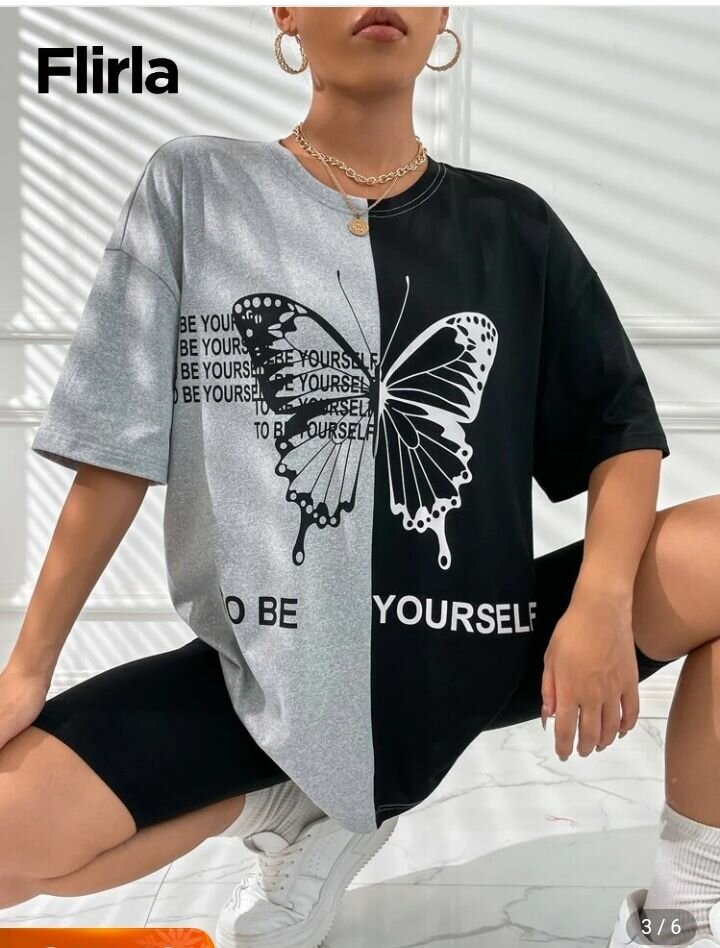 T-shirt shein pour femme