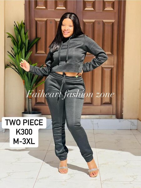 Women's Sports Black Suit M-3XL