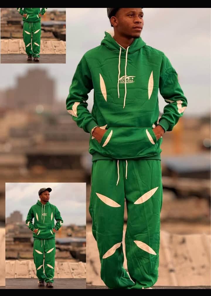 Ensemble jogging coloré tendance