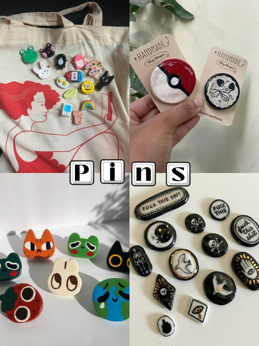 Broches personnalisables