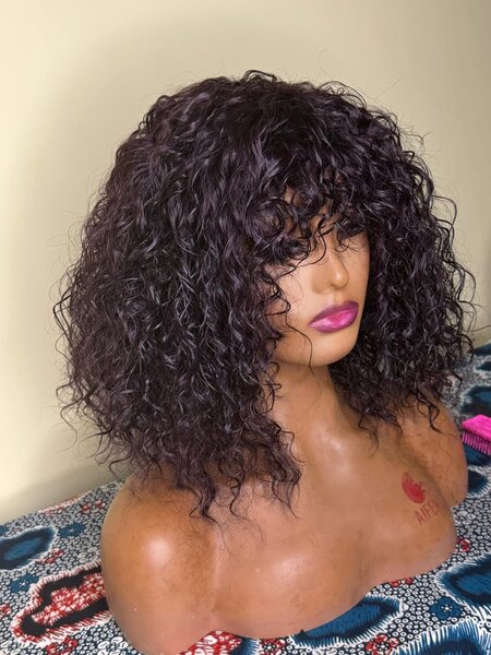 Curly tangle free water weave and bobs