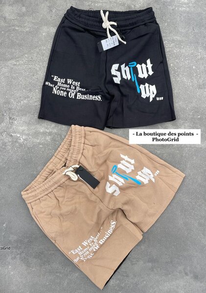 Shorts décontractés en coton