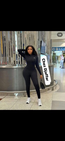 Combinaison Noire Sport Chic