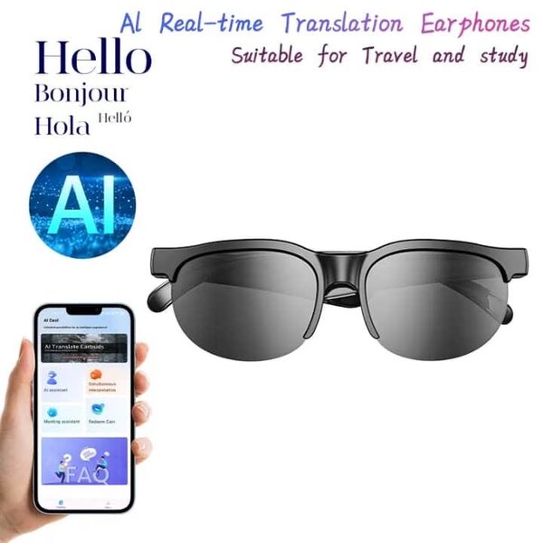 Lunettes de traduction AI en temps réel