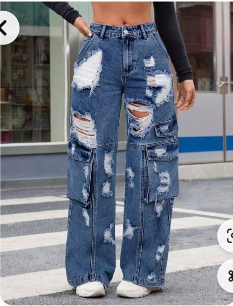 Cargo gros bas femme