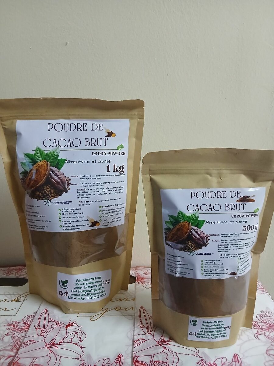 Poudre de Cacao Brut 250 g