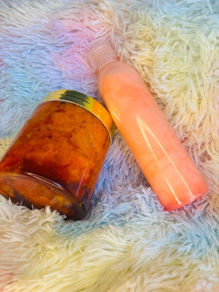 Savon de corps blanchissant