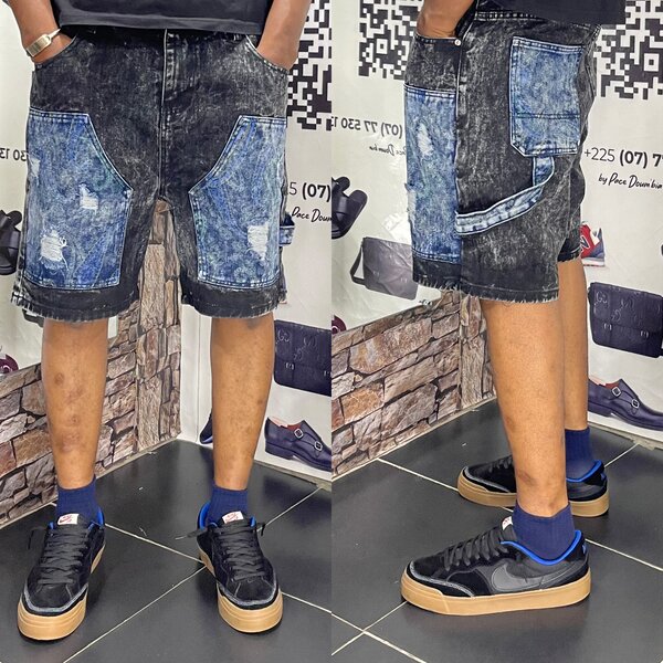 Shorts en jean décontractés