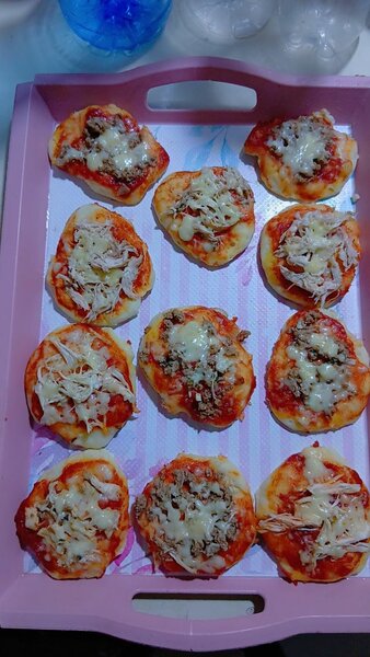 Mini Pizzas Gourmandes