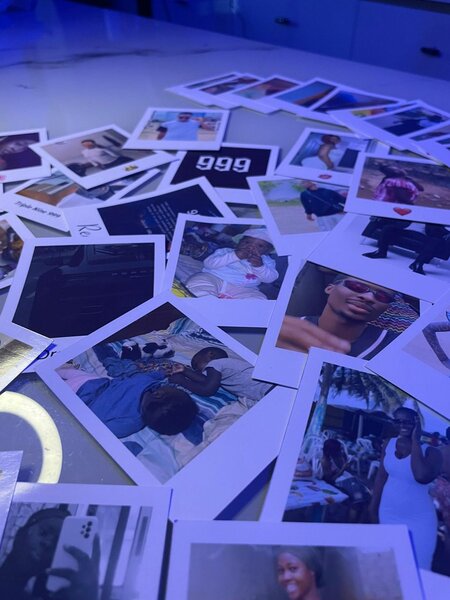 Photo polaroïd à confectionner