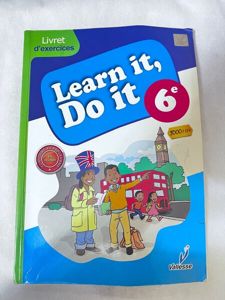 Livre d'exercices anglais 6e