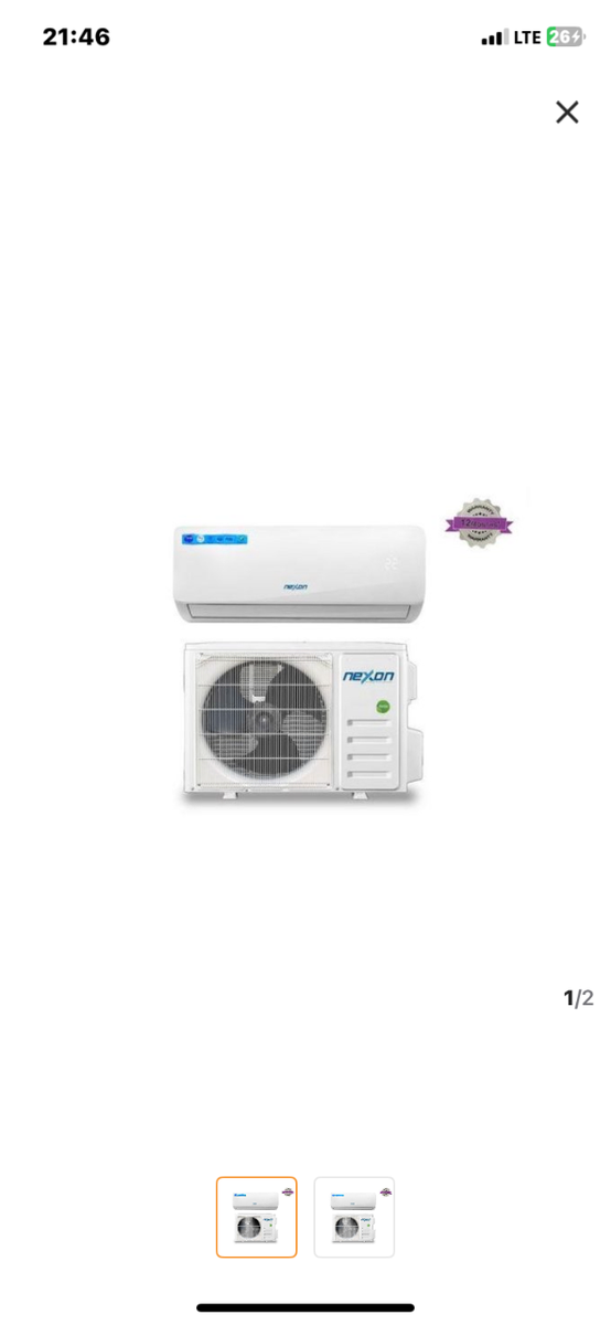 Energy Saving 1.5 HP - Split Air Conditioner - White