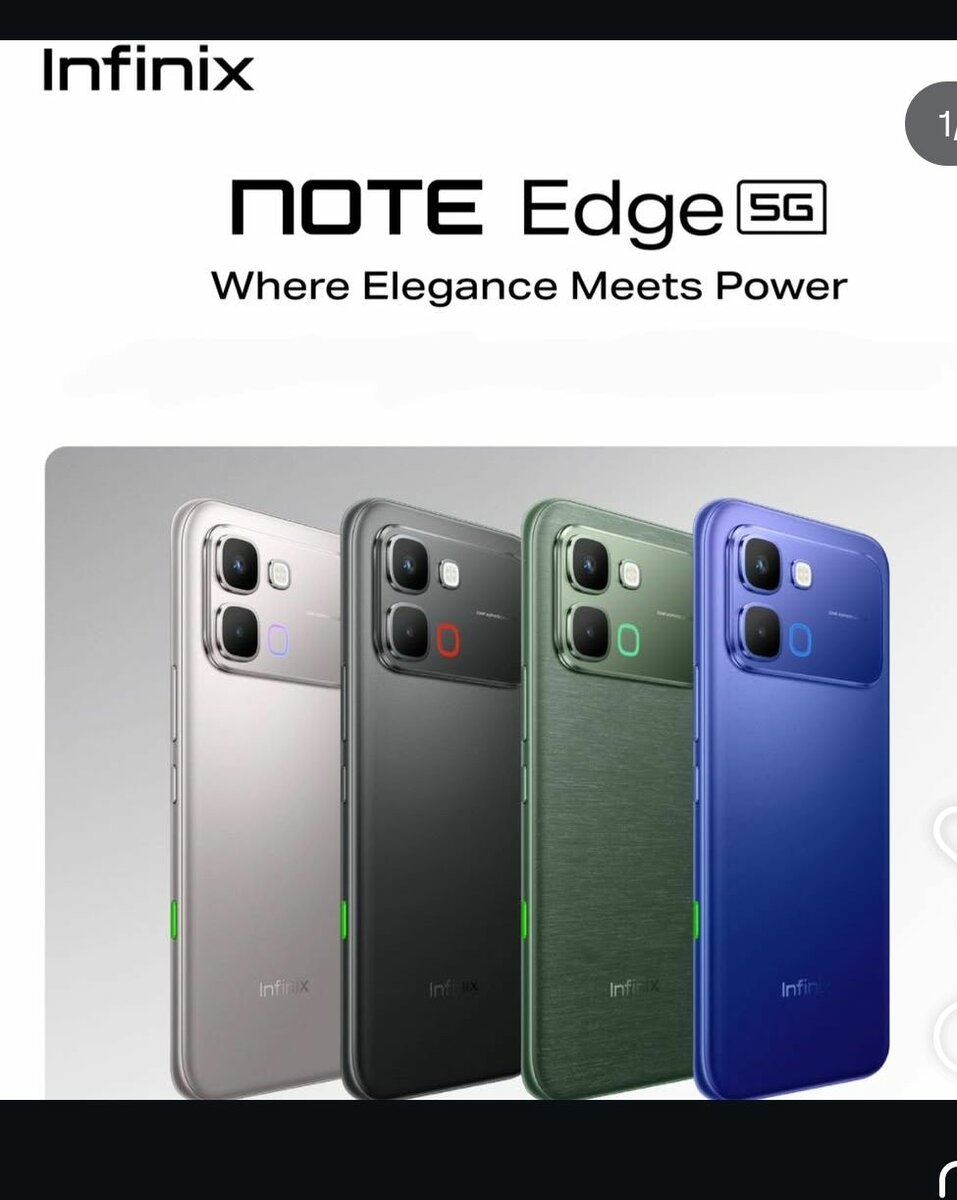 Infinix NOTE Edge 5G