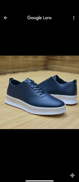 Chaussures Homme Bleu en Cuir
