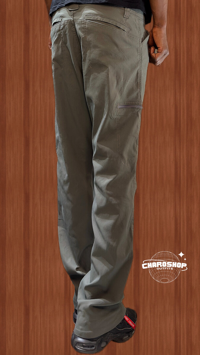 Pantalon cargo vert pratique