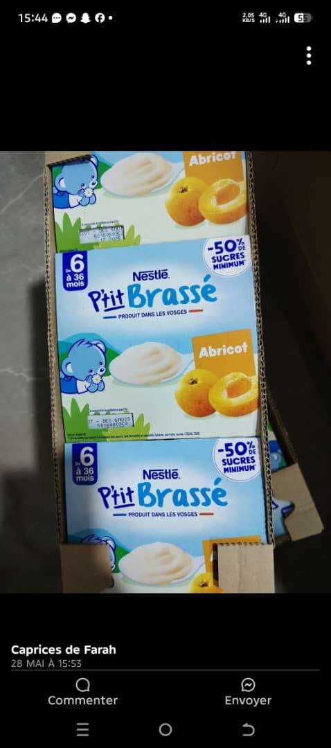 Nestlé P'tit Brassé Framboise