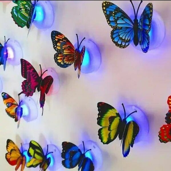 Papillons LED Décoratifs