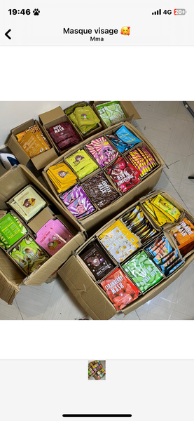 Masques Visage Naturels Variés